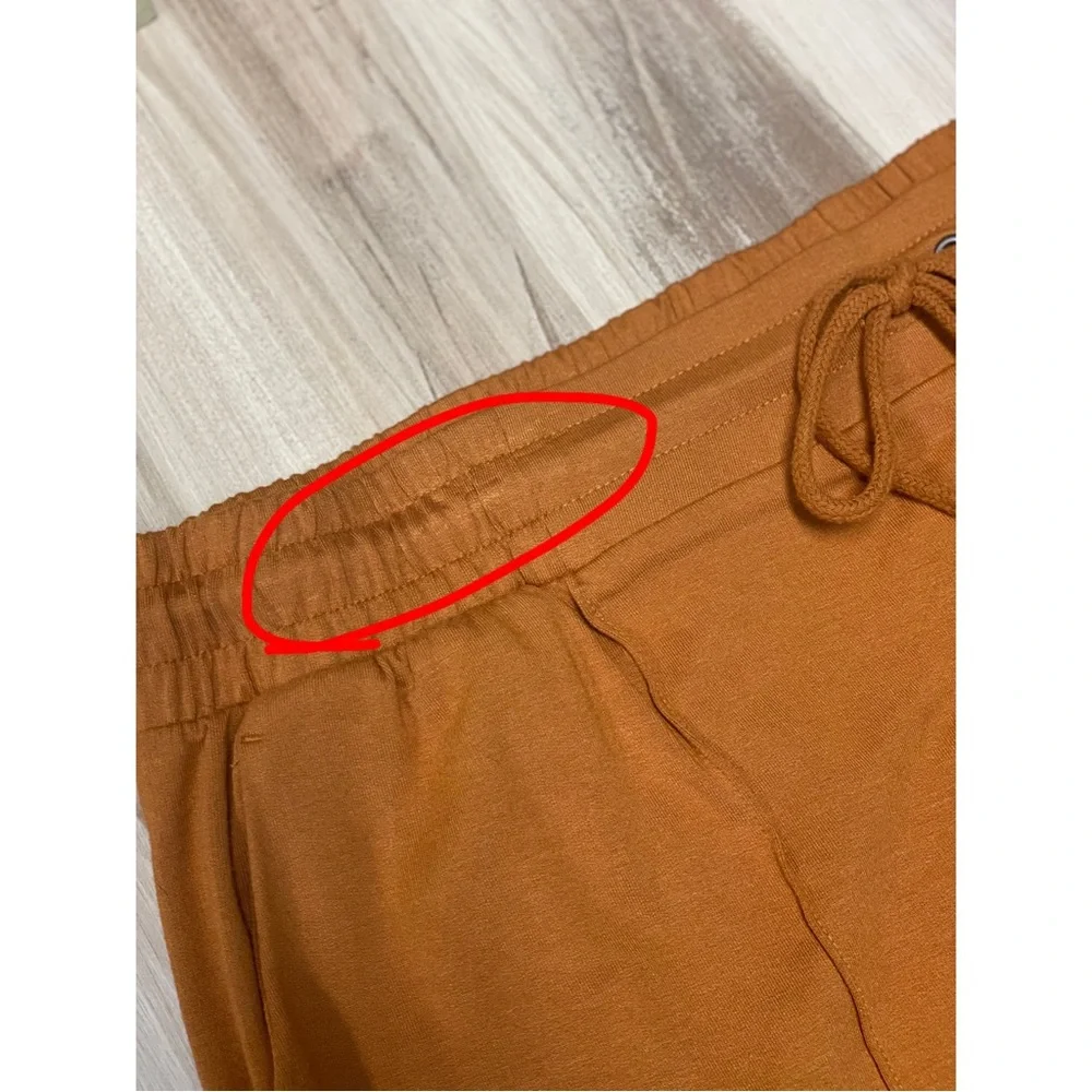 NWOT Simply Vera Vera Wang Casual Pants Burn Orange Size XXL - Picture 6 of 7
